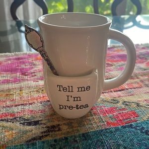 Adorable mud pie tea mug EUC